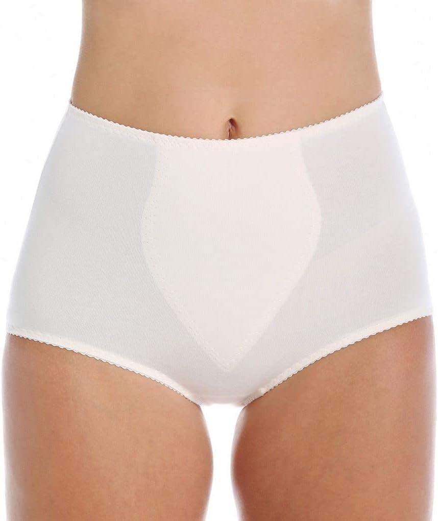 imageBali Womens Shapewear Brief Light Control Smoothing Shapewear Underwear Tummy Control 2Pack Colors May VaryNudeLace for Flowers
