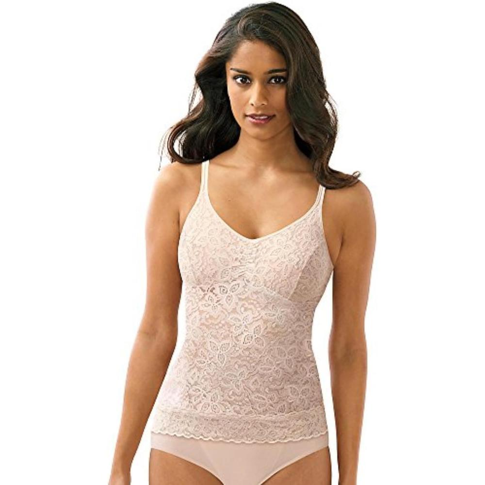 imageBali Womens Shapewear Firm Control Lace N Smooth Shaping Cami Fajas DF8L12Rosewood