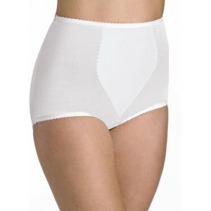 Bali Women’s Shapewear Brief, Light Control Smoothing Shapewear Underwear, Tummy Control 2-Pack (Colors May Vary)(2 White)