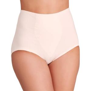 Bali Women’s Shapewear Brief, Light Control Smoothing Shapewear Underwear, Tummy Control 2-Pack (Colors May Vary)(Porcelain)