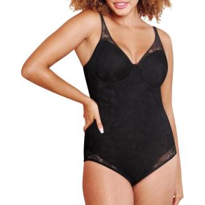 Bali womens Ultra Light Body Briefer Fajas Shapewear Df6552(Black)