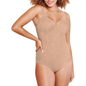 Bali womens Ultra Light Body Briefer Fajas Shapewear Df6552(Nude)