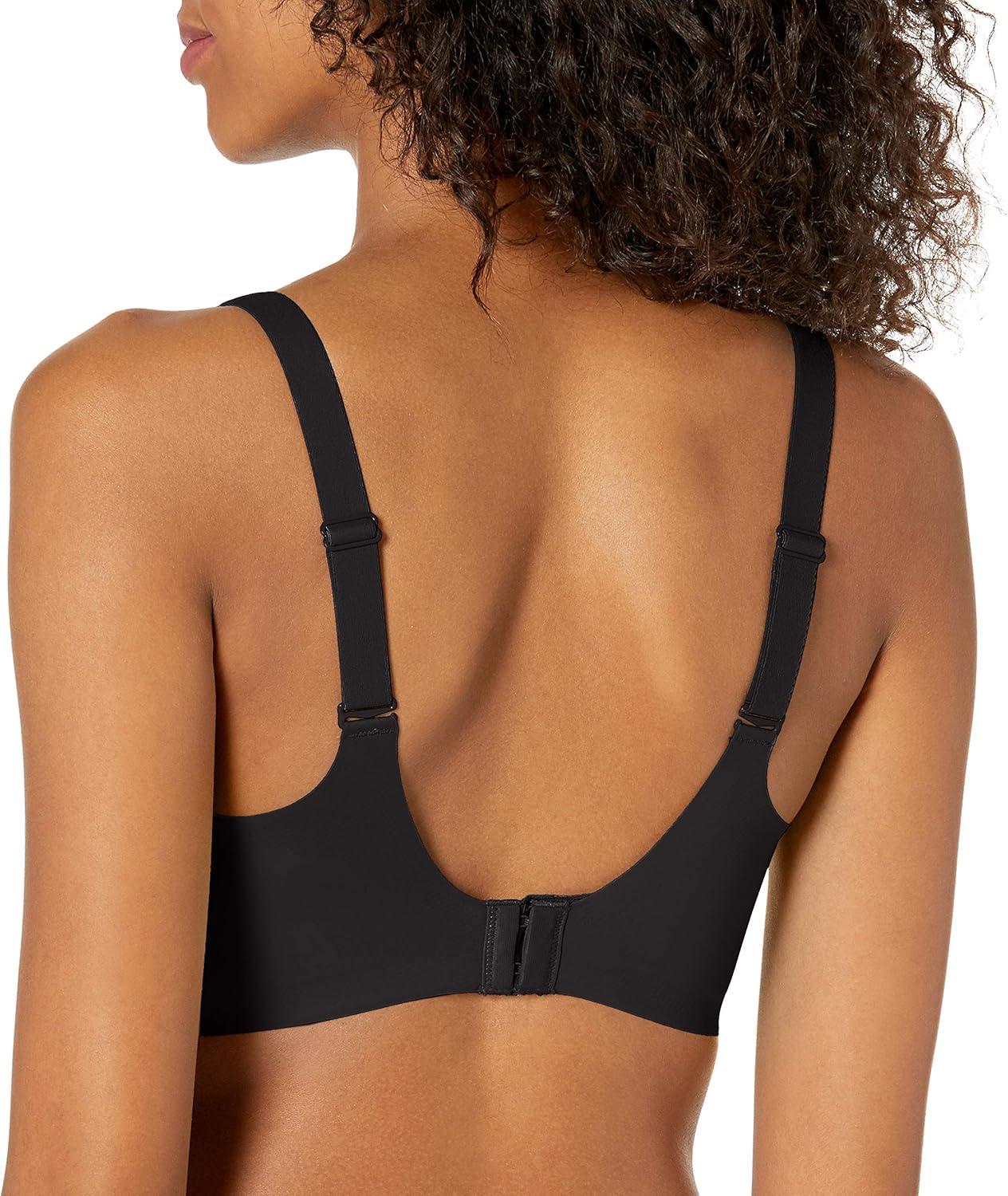 imageBali Comfort Revolution Wireless Bra Easylite FullCoverage Wireless Everyday Bra Wirefree Bra with CloudSoft ComfortBlack