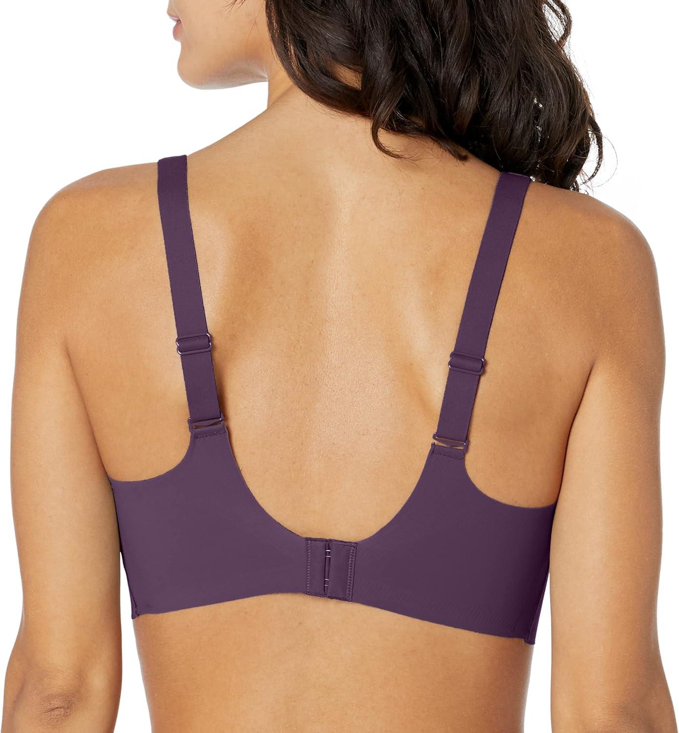 imageBali Comfort Revolution Wireless Bra Easylite FullCoverage Wireless Everyday Bra Wirefree Bra with CloudSoft ComfortBlackberry Jam