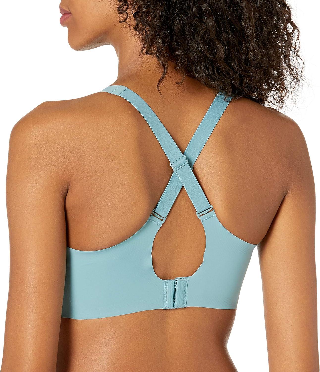 imageBali Comfort Revolution Wireless Bra Easylite FullCoverage Wireless Everyday Bra Wirefree Bra with CloudSoft ComfortBlue Sage