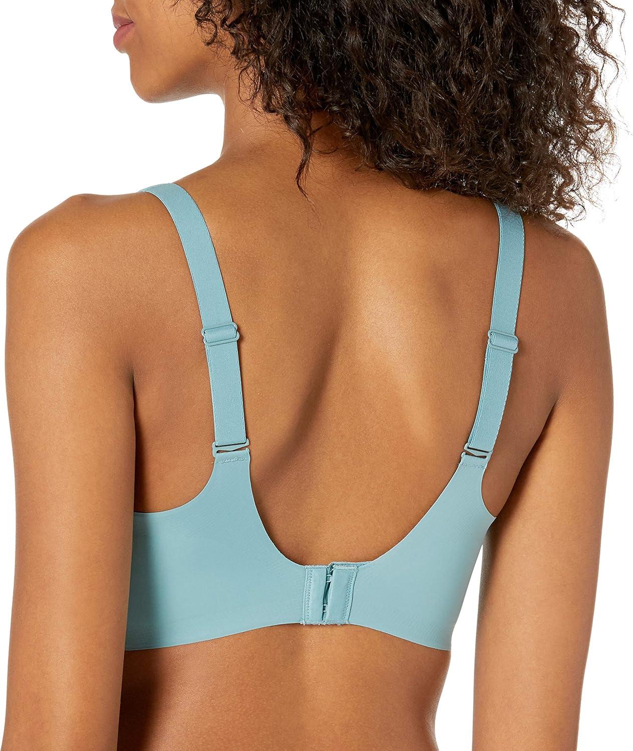 imageBali Comfort Revolution Wireless Bra Easylite FullCoverage Wireless Everyday Bra Wirefree Bra with CloudSoft ComfortBlue Sage