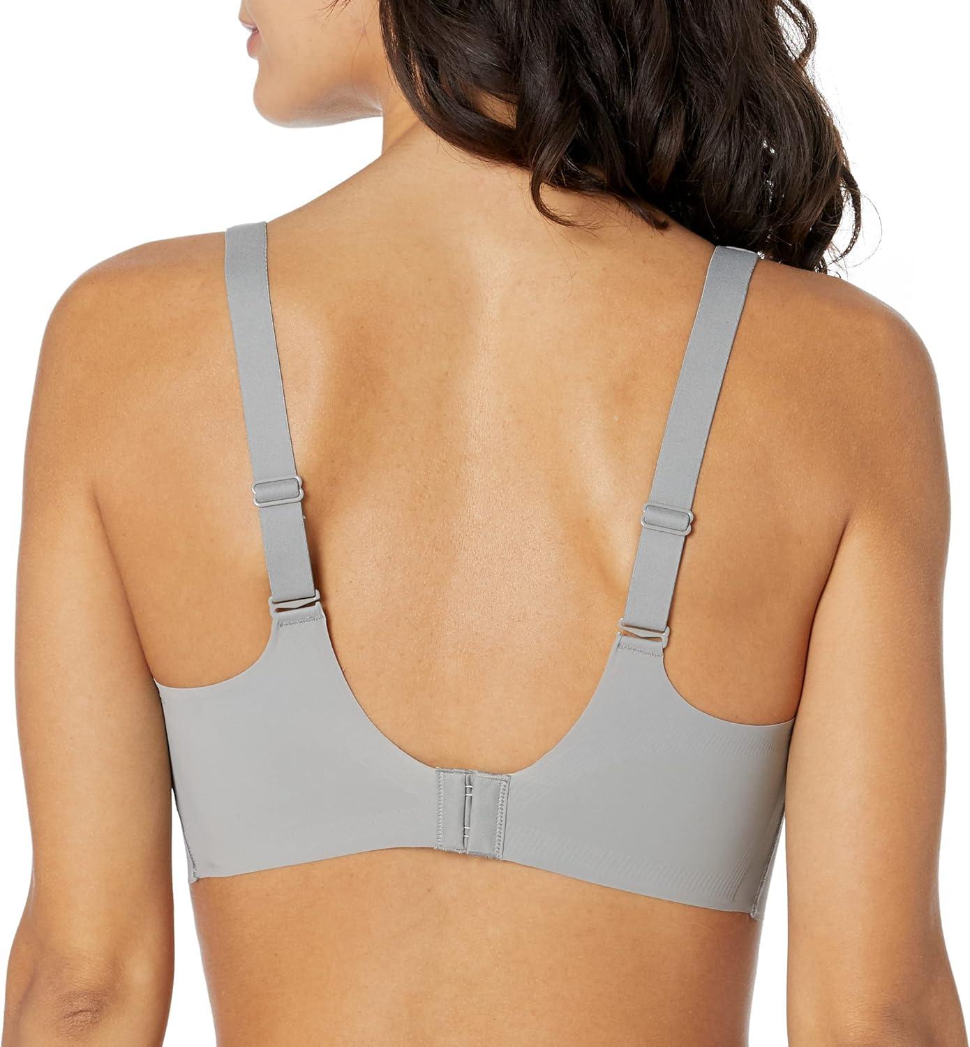 imageBali Comfort Revolution Wireless Bra Easylite FullCoverage Wireless Everyday Bra Wirefree Bra with CloudSoft ComfortMorning Fog