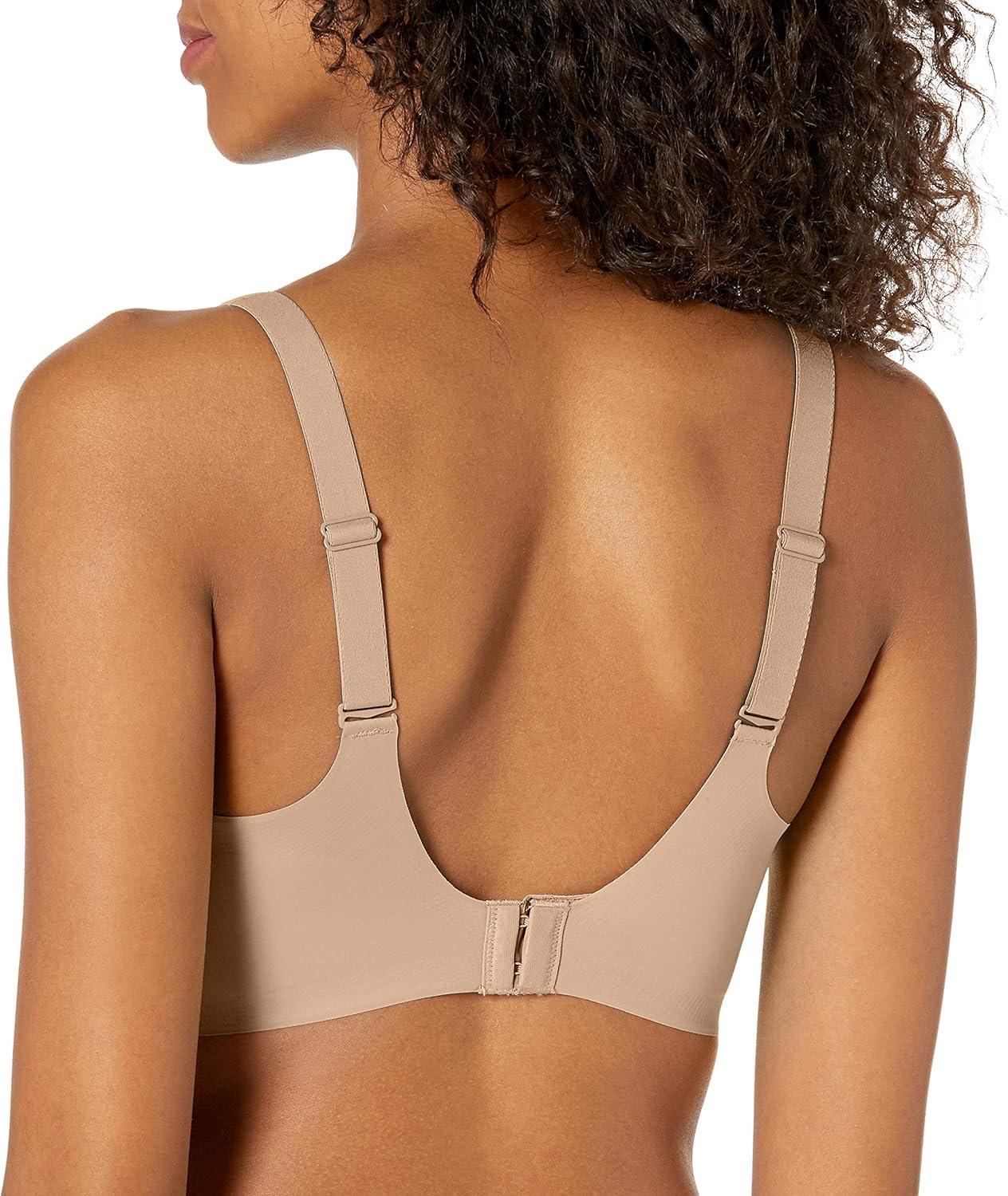 imageBali Comfort Revolution Wireless Bra Easylite FullCoverage Wireless Everyday Bra Wirefree Bra with CloudSoft ComfortNude