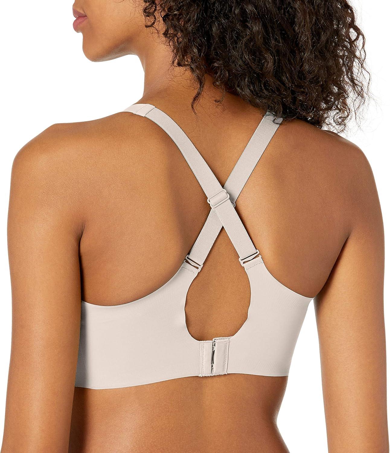 imageBali Comfort Revolution Wireless Bra Easylite FullCoverage Wireless Everyday Bra Wirefree Bra with CloudSoft ComfortSandshell
