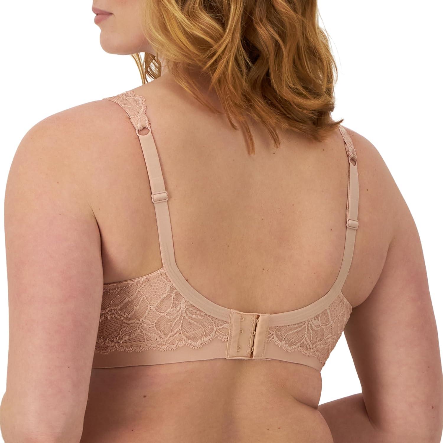 imageBali Womens 6543 Lace Desire Lightly Lined Underwire BraChampagne Shimmer