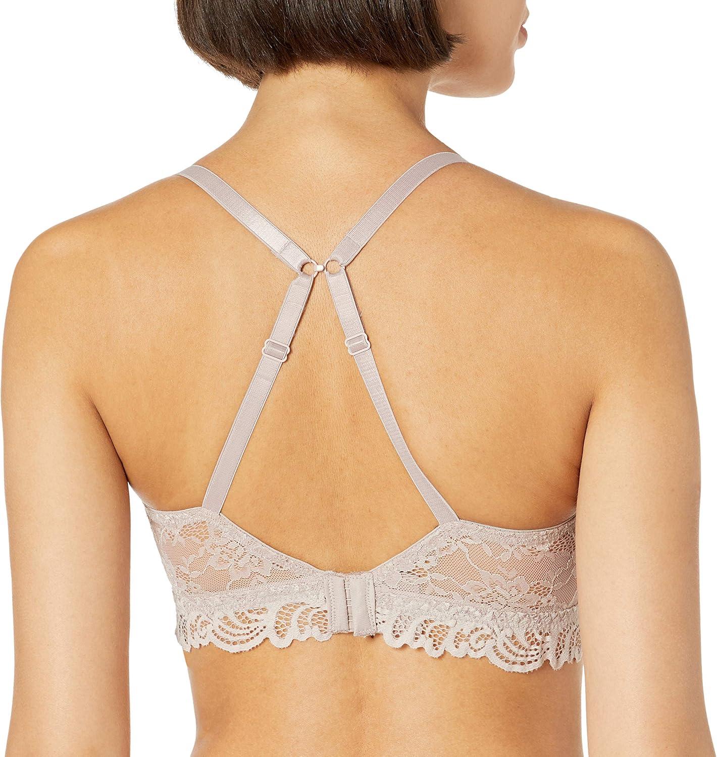imageBali Womens Bali Womens Desire All Over Lace Wirefree Bra Df6591Evening Blush