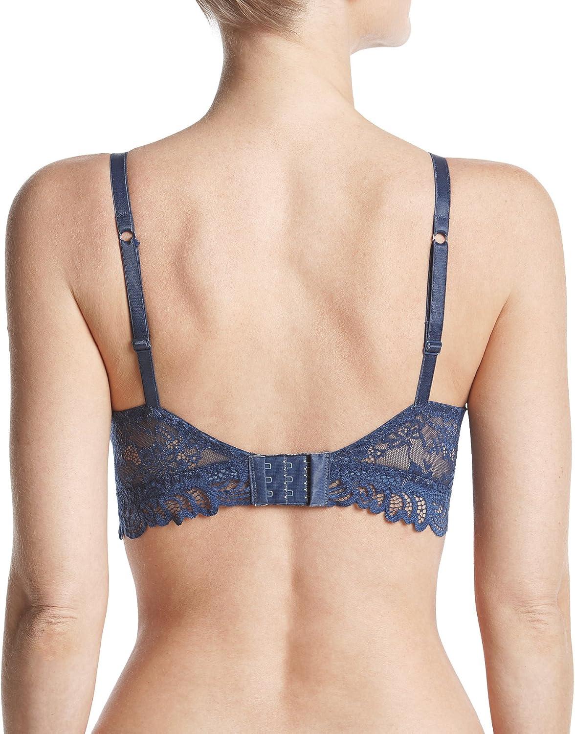 imageBali Womens Bali Womens Desire All Over Lace Wirefree Bra Df6591In the NavyBlack Combo