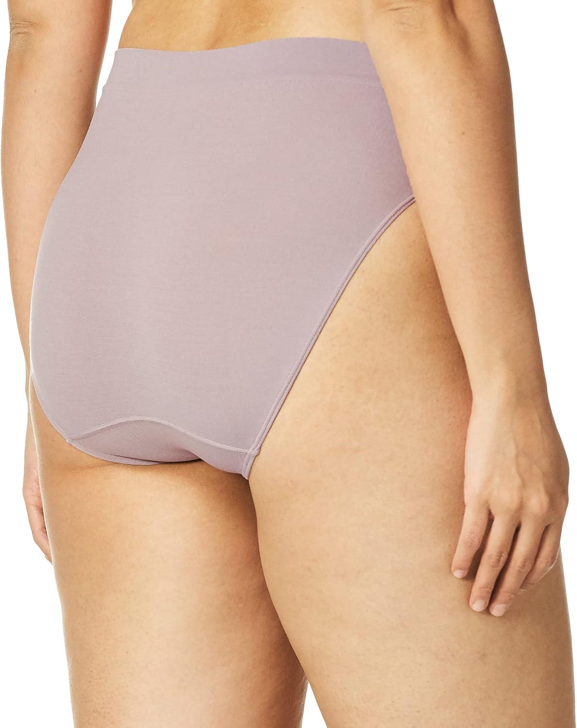 imageBali Womens Brief Underwear Brief Panties for Everyday Comfort Smoothing Seamless Underwear for WomenWarm Steel