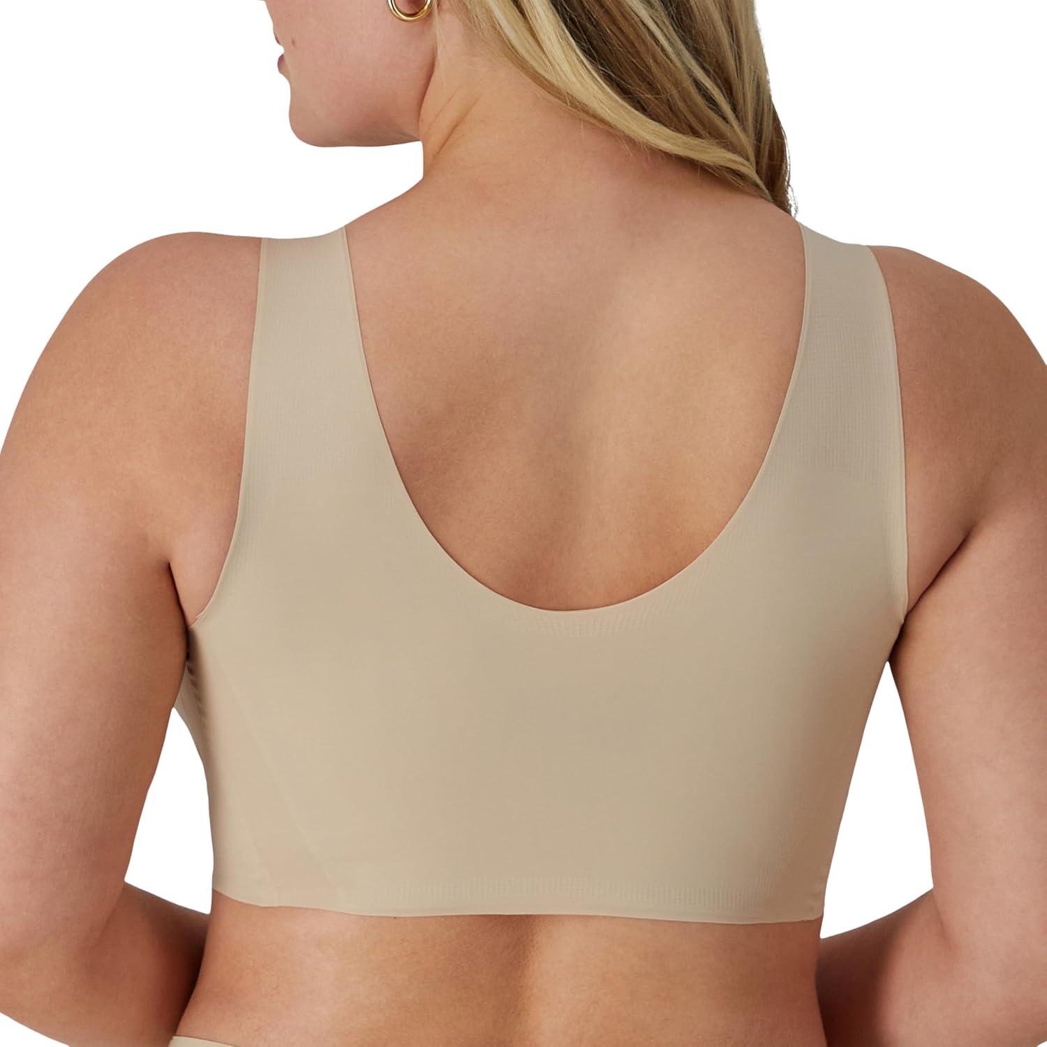 imageBali Womens Comfort Revolution Easylite Wireless TShirt Bra Pullover Wirefree TShirt BraNude