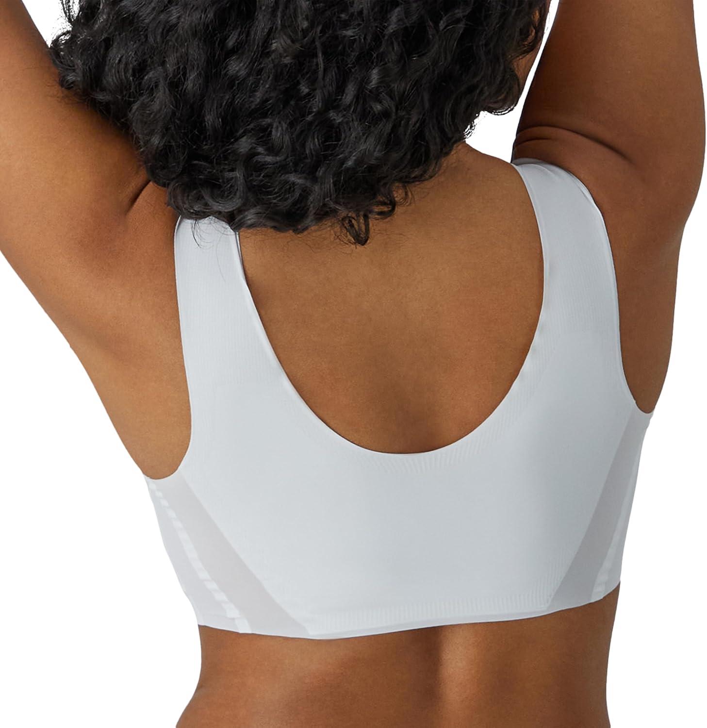 imageBali Womens Comfort Revolution Easylite Wireless TShirt Bra Pullover Wirefree TShirt BraWhite