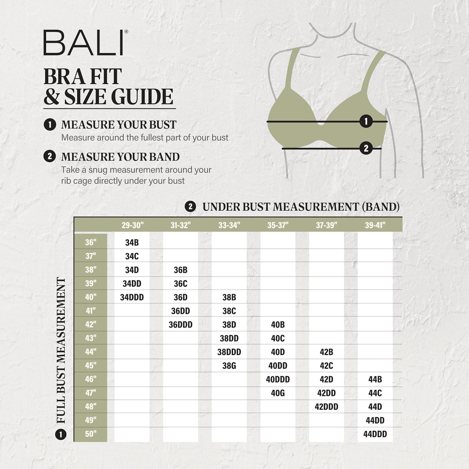 imageBali Womens One Smooth U Lace Minimizer Bra Underwire FullCoverage Convertible BraBlack