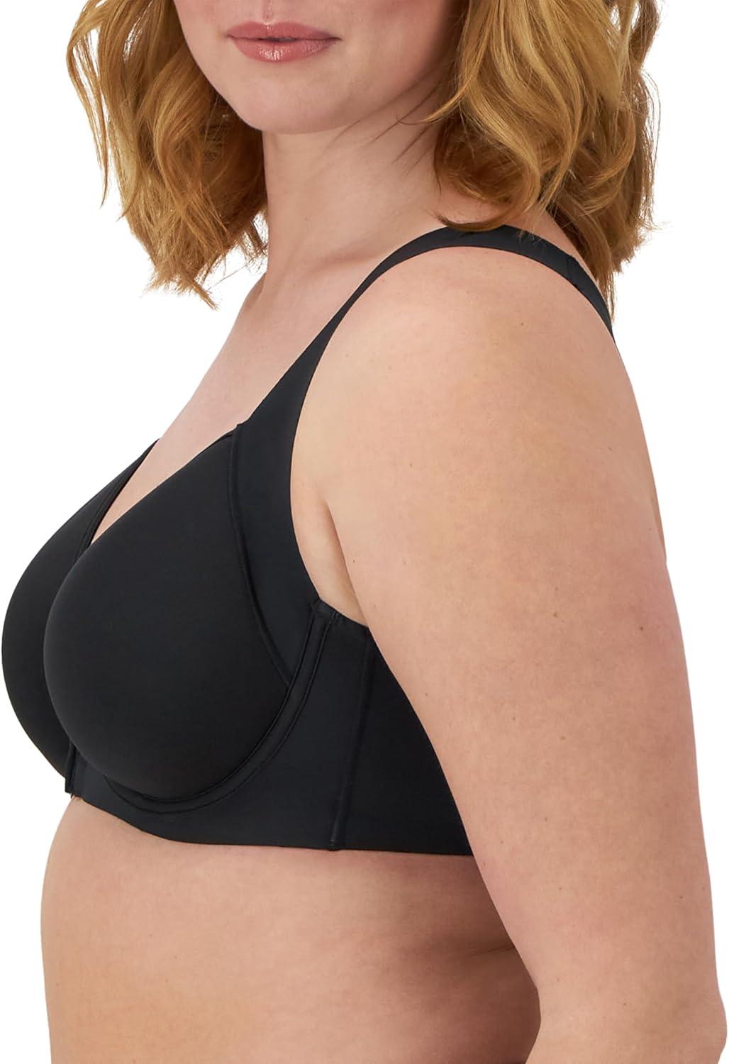 imageBali Womens One Smooth U Posture Boost WEversmooth Back Underwire BraBlack