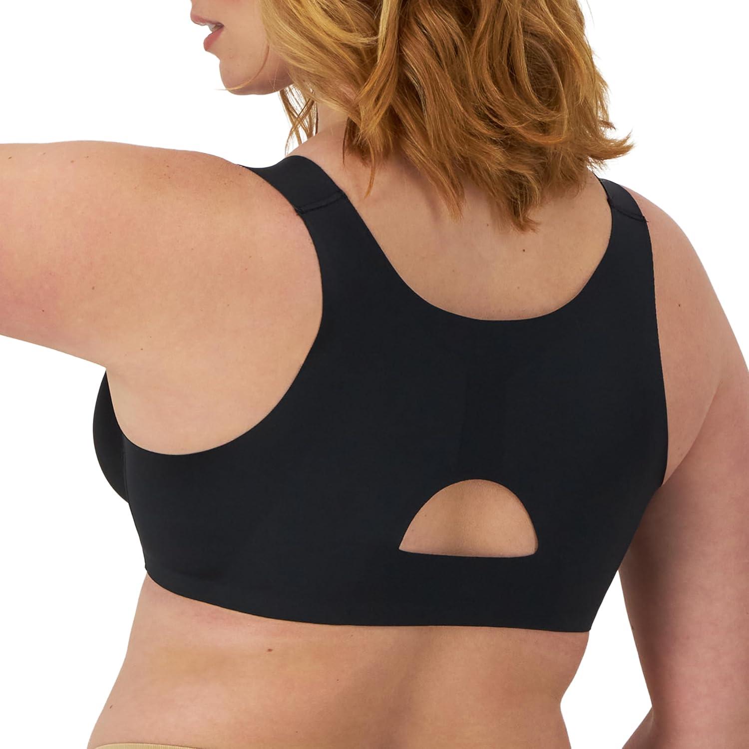 imageBali Womens One Smooth U Posture Boost WEversmooth Back Underwire BraBlack