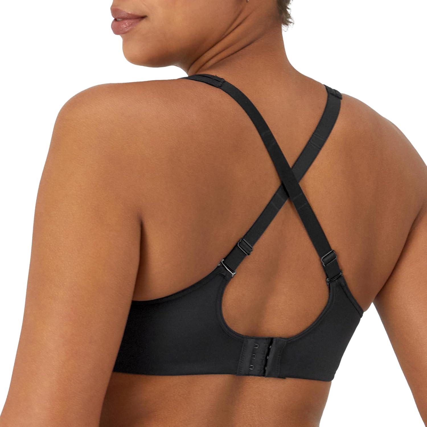 imageBali Womens One Smooth U Ultra Light Minimizer Underwire Bra Df3490Black