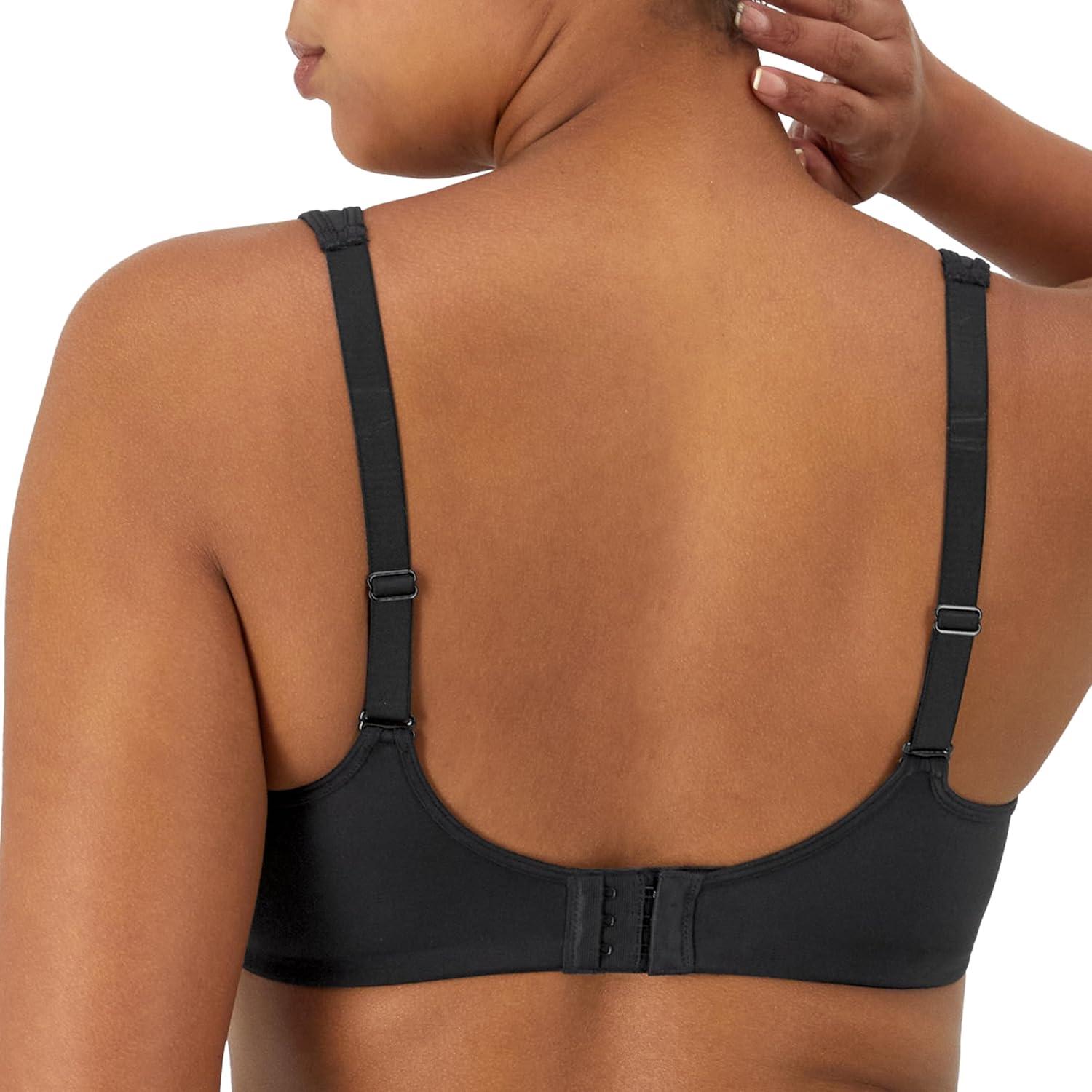 imageBali Womens One Smooth U Ultra Light Minimizer Underwire Bra Df3490Black