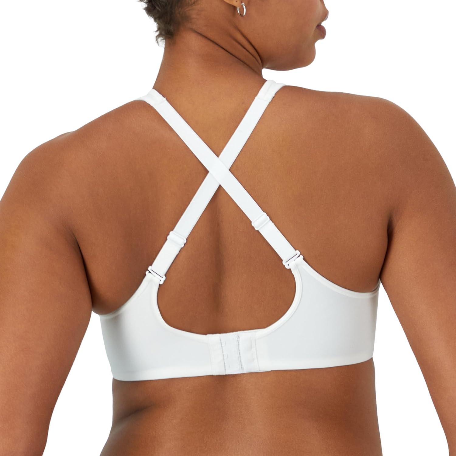 imageBali Womens One Smooth U Ultra Light Minimizer Underwire Bra Df3490White