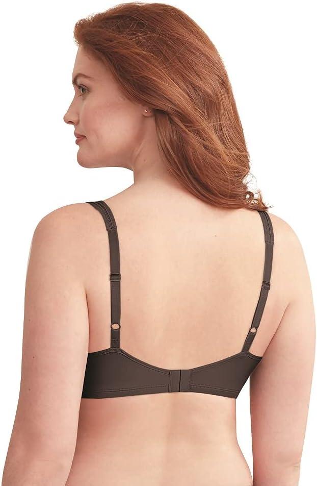imageBali Womens Passion for Comfort Minimizer Bra FullCoverage Underwire Bra Seamless CupsWarm Cocoa Brown