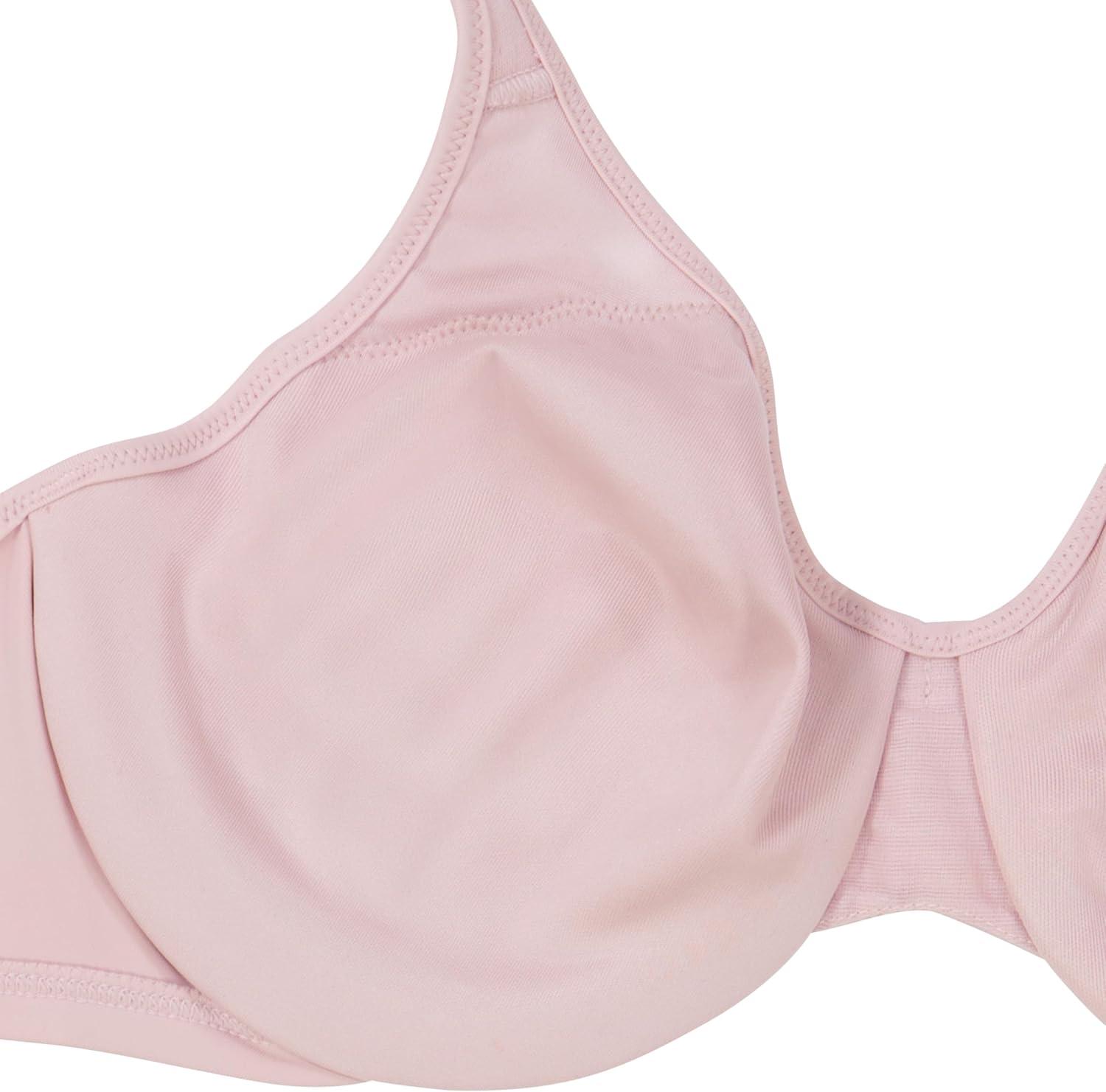 imageBali Womens Passion for Comfort Minimizer Bra FullCoverage Underwire Bra Seamless CupsWhite