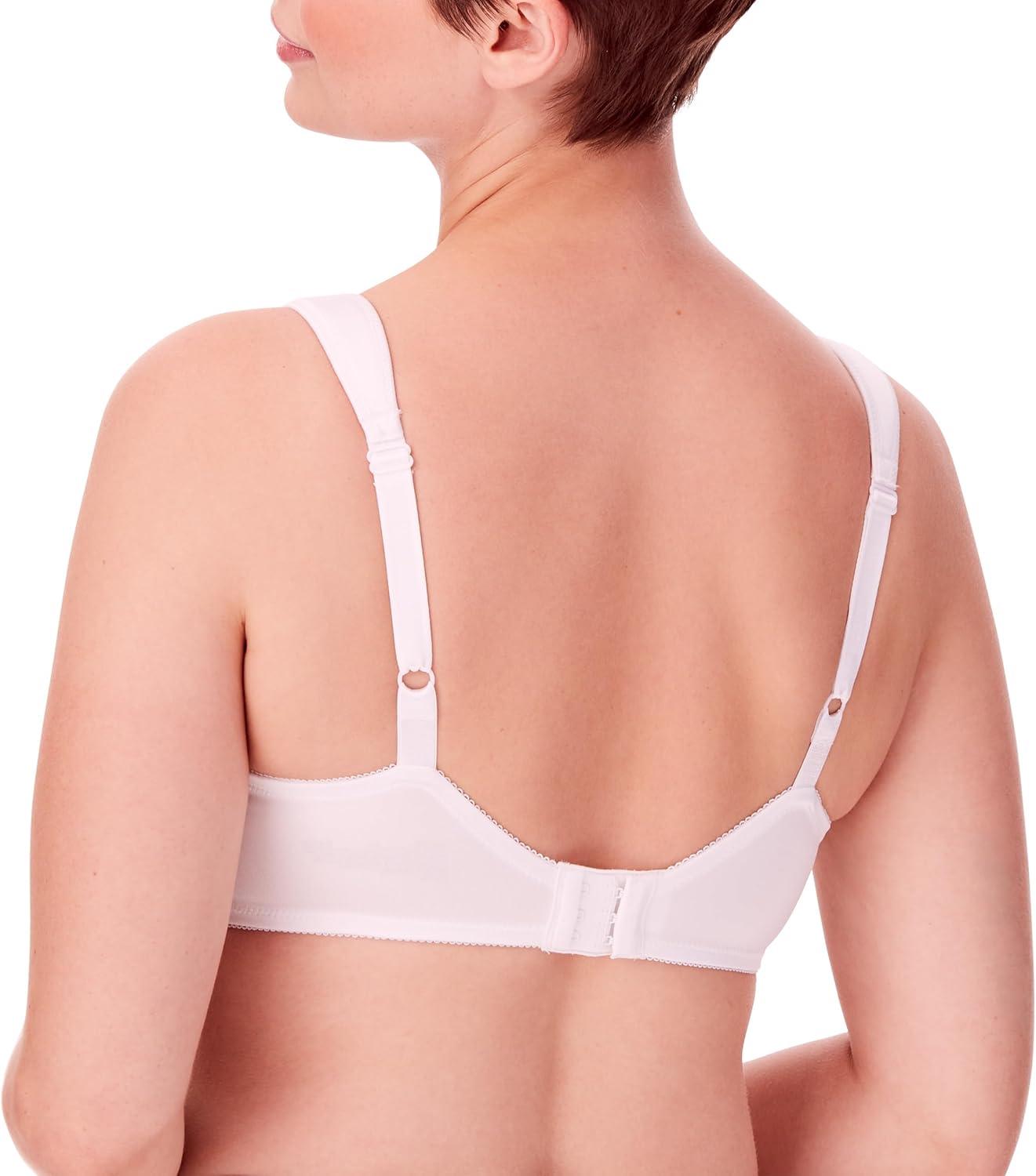 imageBali Womens Pushup Bra Live It Up FullCoverage Bras for Women Cushioned Straps Full CoverageWhite