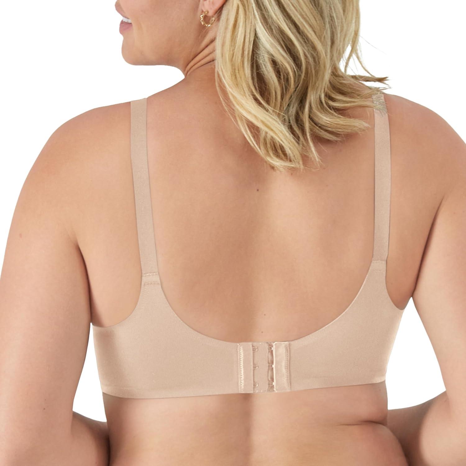 imageBali Womens Ultimate Smoothing Underwire TShirt Bra Lightweight ConvertibleAlmond
