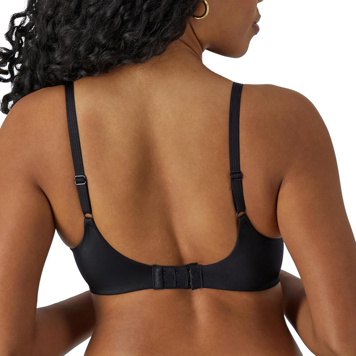 imageBali Womens Underwire Bra DF3W11 One Smooth U BackSmoothing Bras for Women Concealing Full CoverageBlack
