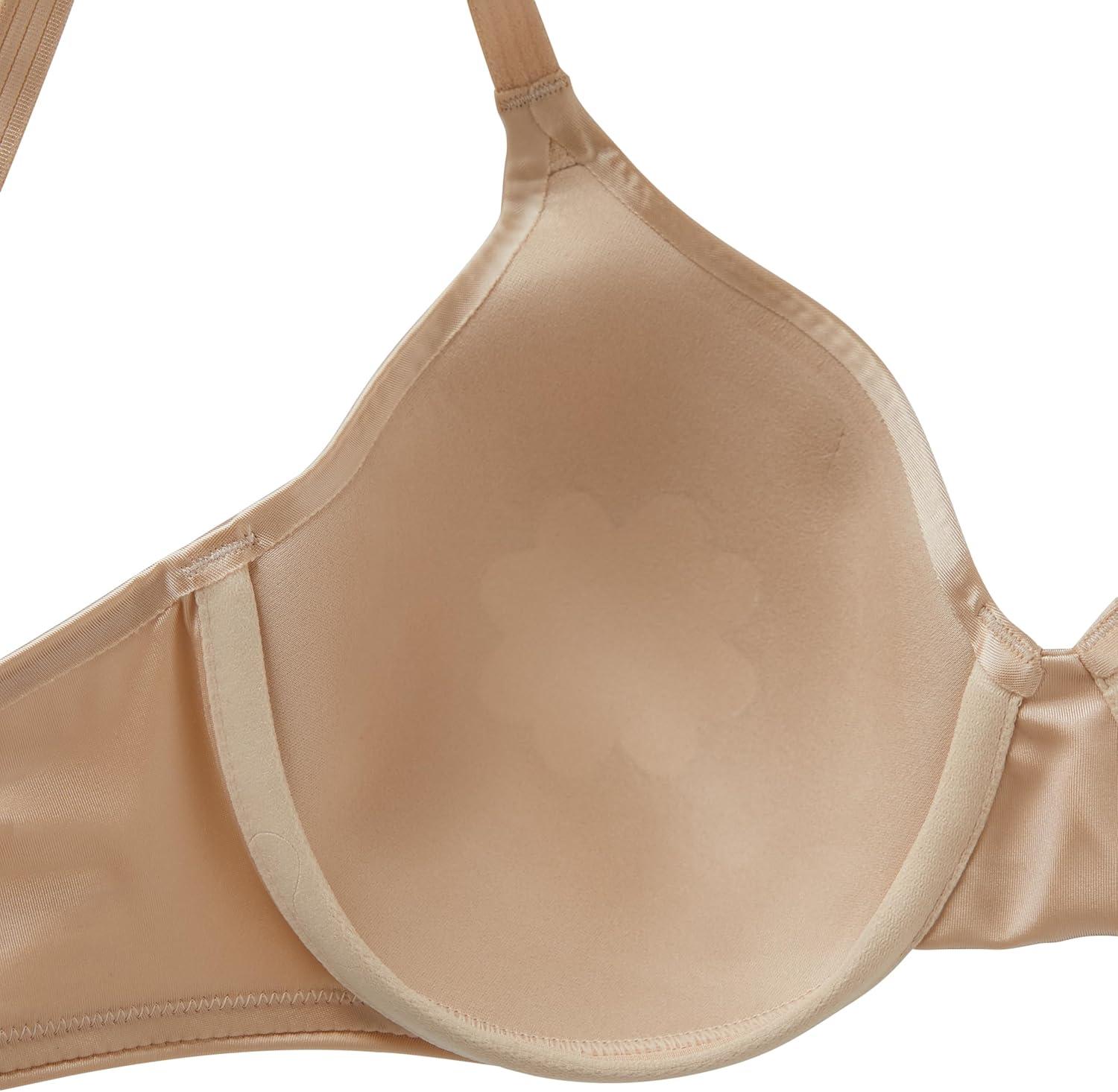 imageBali Womens Underwire Bra DF3W11 One Smooth U BackSmoothing Bras for Women Concealing Full CoverageSoft Taupe