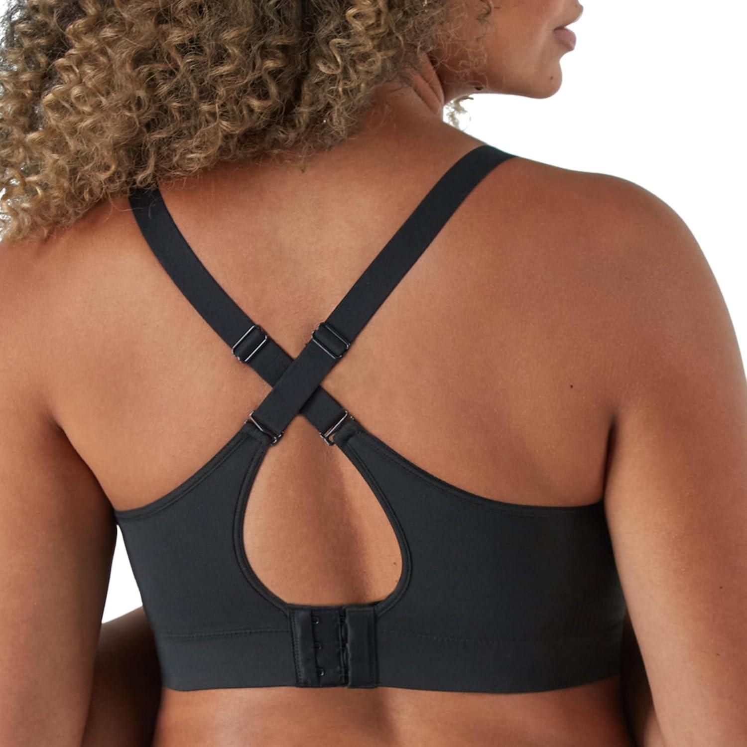 imageBali Womens Wireless Bra Comfort Revolution Modern Seamless Bra Flextofit Wirefree BraBlack