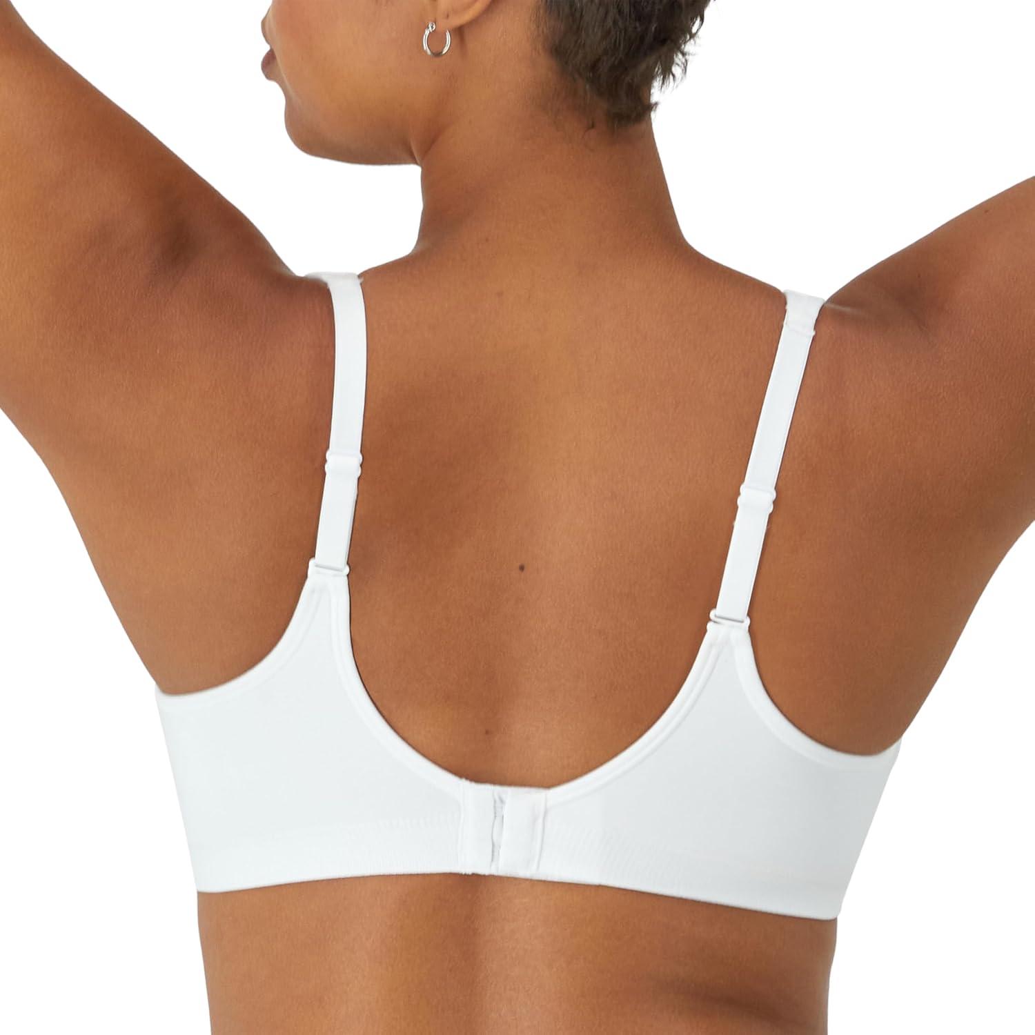 imageBali womens Comfort Revolution Wireless Bra Cool Comfort Fullcoverage Bra Retired ColorsWhite