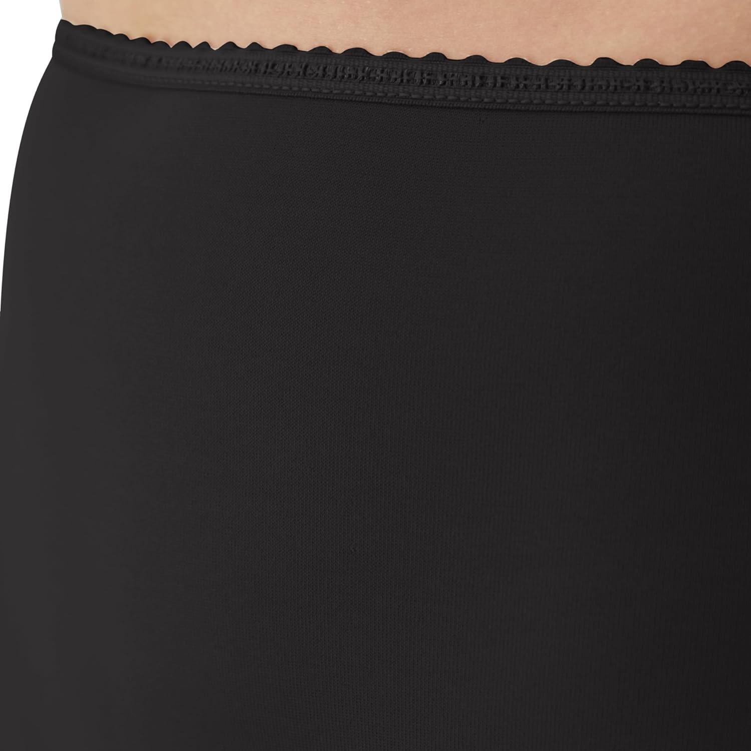 imageBali womens Underwear Briefs Pack 3pack Skimp Skamp Brief Panties for Women Full Coverage No ShowBlackMoonlightRosewood