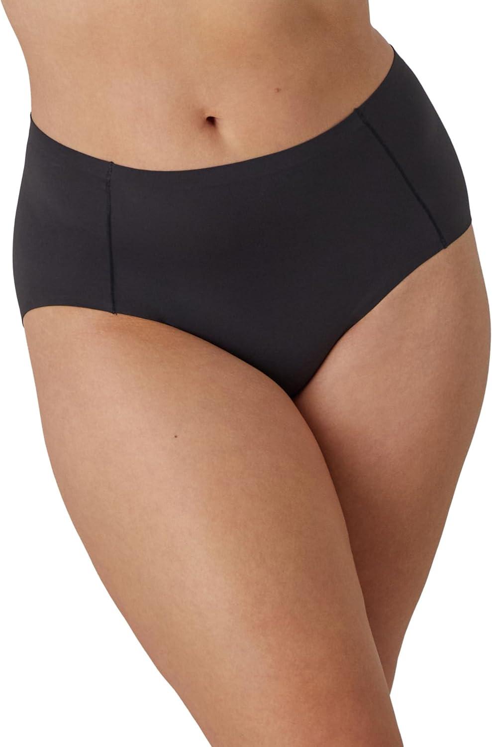 imageBali womens Underwear Pack Double Support Stretch Brief Panties Moisturewicking Underwear for Women 3packSoft TaupeBlackSoft Taupe