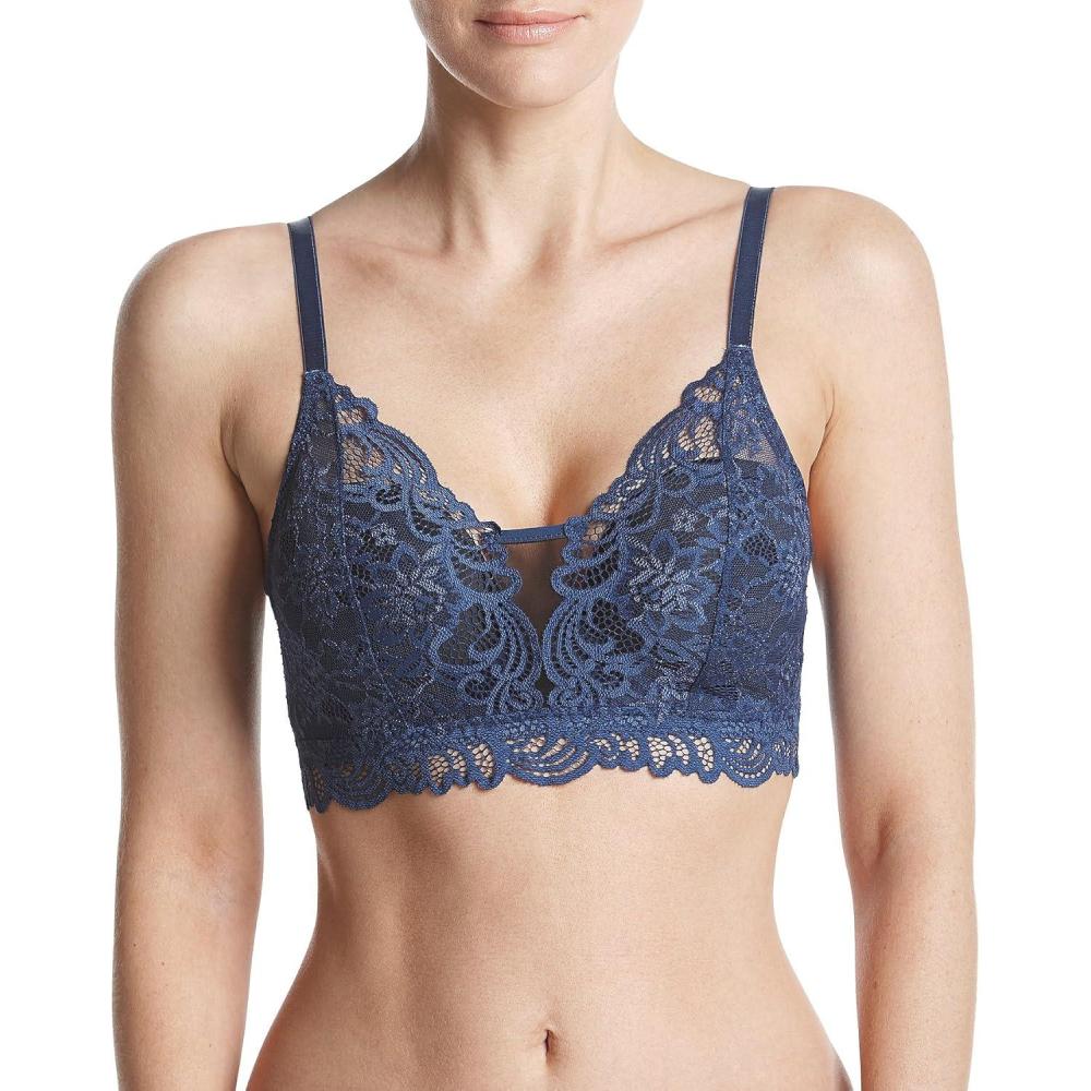 imageBali Womens Bali Womens Desire All Over Lace Wirefree Bra Df6591In the NavyBlack Combo