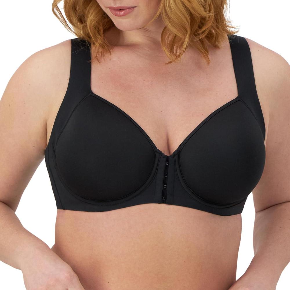 imageBali Womens One Smooth U Posture Boost WEversmooth Back Underwire BraBlack