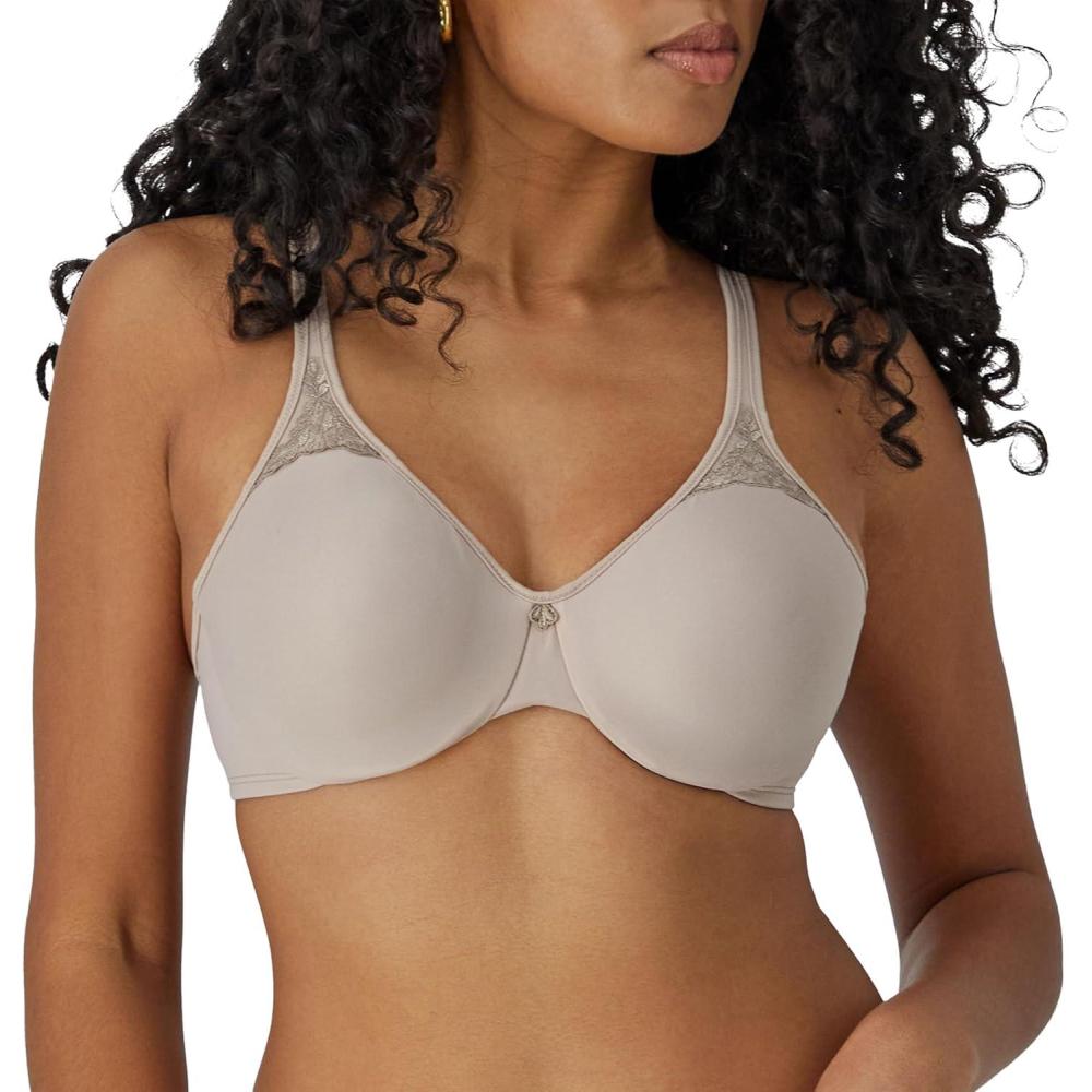 imageBali Womens Passion for Comfort Minimizer Bra FullCoverage Underwire Bra Seamless CupsToffee