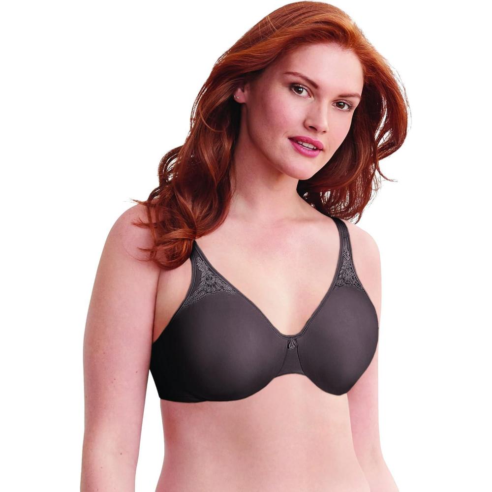 imageBali Womens Passion for Comfort Minimizer Bra FullCoverage Underwire Bra Seamless CupsWarm Cocoa Brown