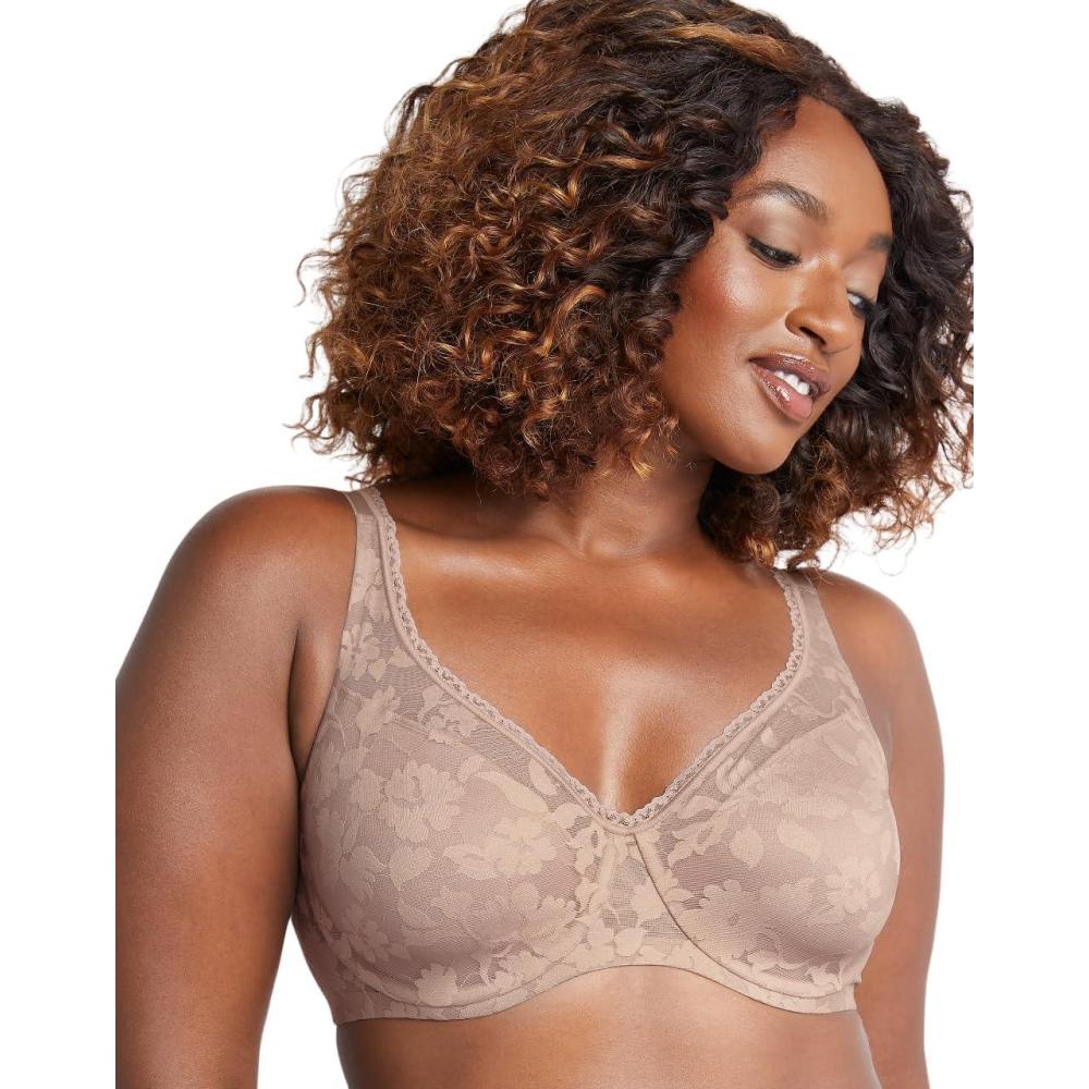 imageBali Womens Passion for Comfort Underwire Multiway Convertible Soft Lace BraEvening Blush