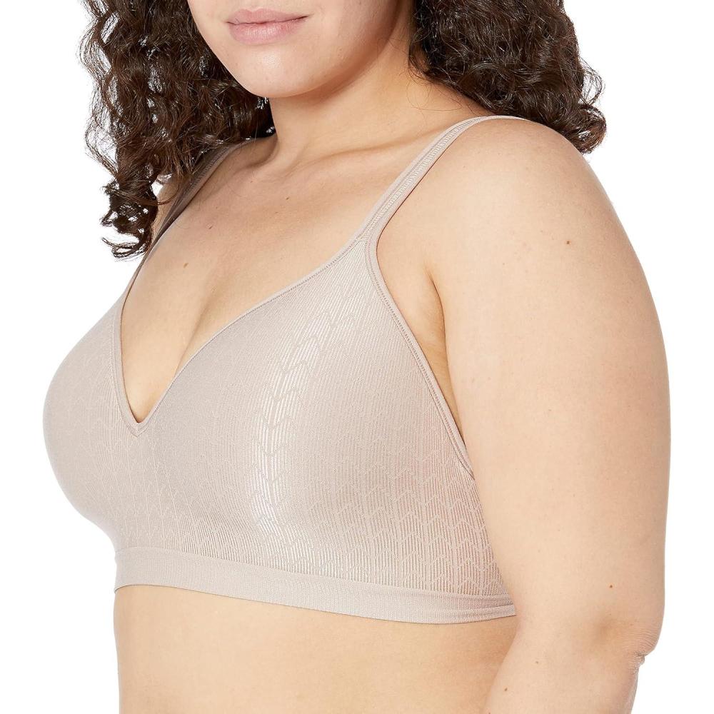 imageBali womens Comfort Revolution Wireless Bra Cool Comfort Fullcoverage Bra Retired ColorsEvening Blush Zag