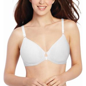 Bali Comfort Revolution Front-Close T-Shirt Bra(White Tailored)