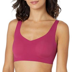 Bali Comfort Revolution Wireless Bra, Easylite Full-Coverage Wireless Everyday Bra, Wirefree Bra with CloudSoft Comfort(Deep Cerise)