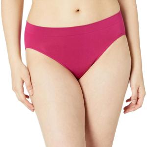 Bali Women’s Brief Underwear, Brief Panties for Everyday Comfort, Smoothing Seamless Underwear for Women(Gala Rose)