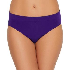 Bali Women’s Brief Underwear, Brief Panties for Everyday Comfort, Smoothing Seamless Underwear for Women(Grape Radiance)