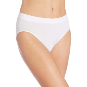 Bali Women’s Brief Underwear, Brief Panties for Everyday Comfort, Smoothing Seamless Underwear for Women(Whites)