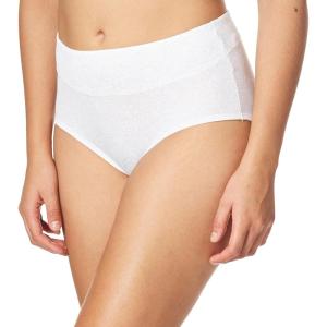 Bali Women’s Brief Underwear, Passion For Comfort Women’s Panties, Seamless Brief Underwear for Women(Lilac Rose Link Print)