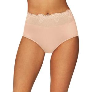 Bali Women’s Brief Underwear, Passion For Comfort Women’s Panties, Seamless Brief Underwear for Women(Sandshell)
