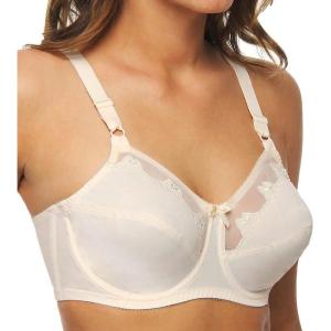 Bali Womens Flower Underwire Bra Df0180(Light Beige)