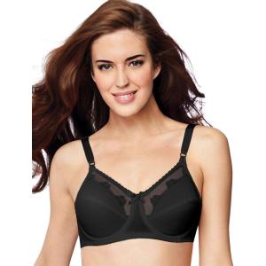 Bali Womens Flower Underwire Bra Df0180(Midnight)